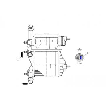 Chladič turba HART 614 018