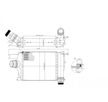 Chladič turba HART 614 062