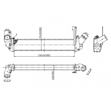 Chladič turba HART 614 066