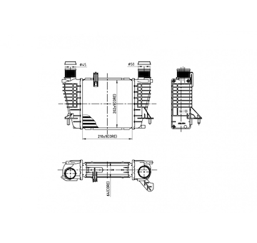 Chladič turba HART 614 075