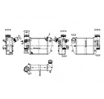 Chladič turba HART 614 078