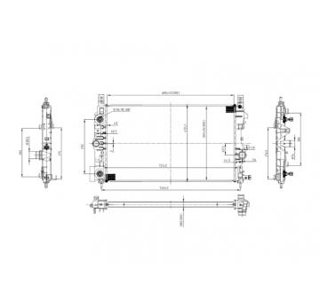 Chladič, chlazení motoru HART 618 586