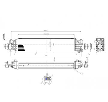 Chladič turba HART 620 805