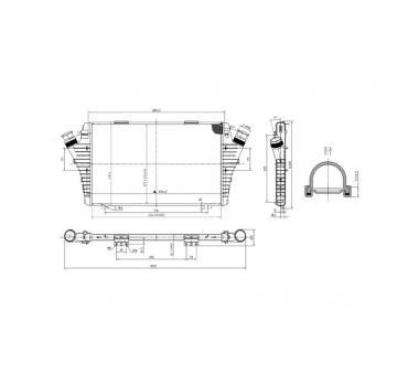 Chladič, chlazení motoru HART 630 242