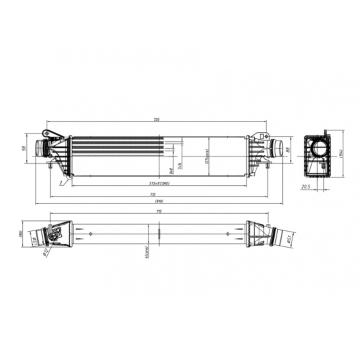 Chladič turba HART 630 309