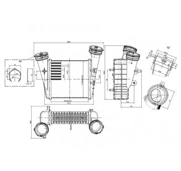 Chladič turba HART 637 067