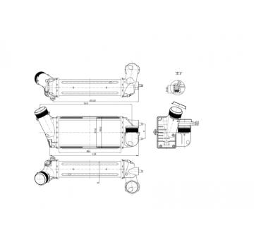 Chladič turba HART 613 786