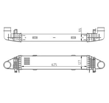 Chladič turba HART 612 536
