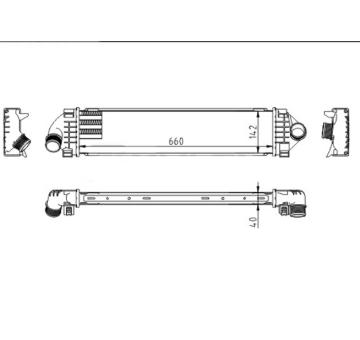 Chladič turba HART 612 554