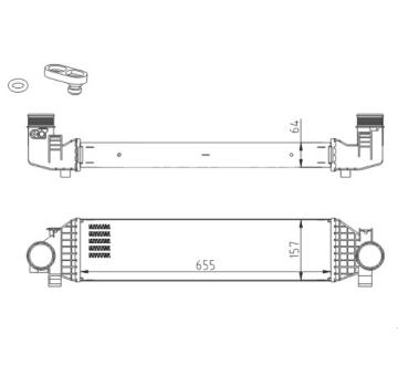 Chladič turba HART 643 018