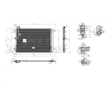 Kondenzátor, klimatizace HART 621 601