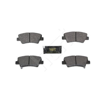 Sada brzdových destiček, kotoučová brzda HART 261 835