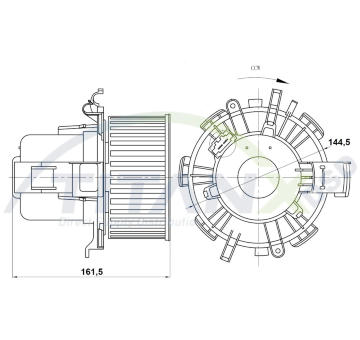 vnitřní ventilátor TitanX BL369002