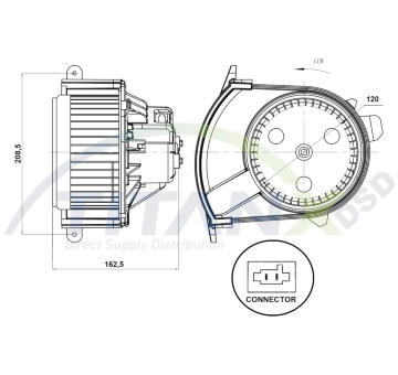 vnitřní ventilátor TitanX BL369003