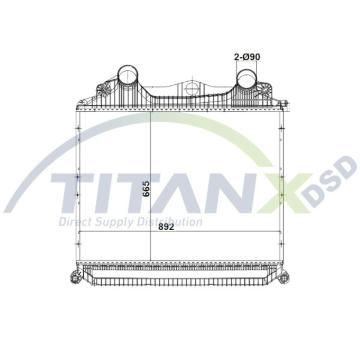 Chladič turba TitanX IC139004