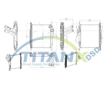 Chladič turba TitanX IX119004