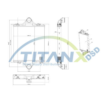 Chladič turba TitanX IX139001
