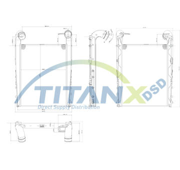 Chladič turba TitanX IX169004