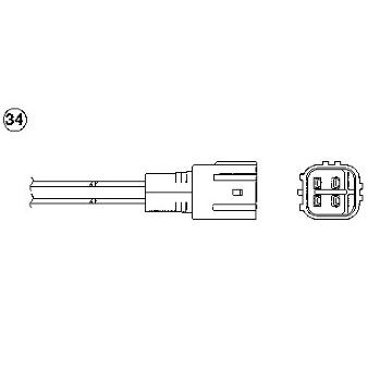 Lambda sonda NTK 90194