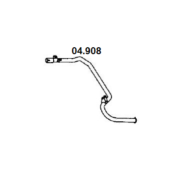 Výfukové potrubie NOVAK 04.908