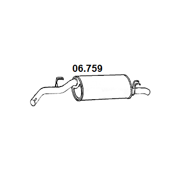 Koncový tlmič výfuku NOVAK 06.759