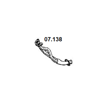 Výfuková trubka NOVAK 07.138