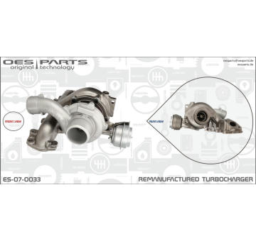 Dmychadlo, plnění OES PARTS ES-07-0033