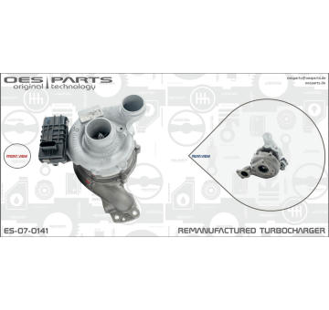 Dmychadlo, plnění OES PARTS ES-07-0141