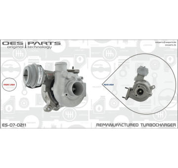 Dmychadlo, plnění OES PARTS ES-07-0211
