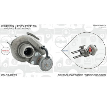 Plniace dúchadlo OES PARTS ES-07-0225