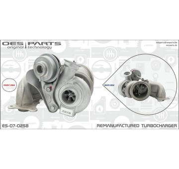 Dmychadlo, plnění OES PARTS ES-07-0258