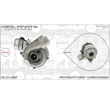 Dmychadlo, plnění OES PARTS ES-07-0287
