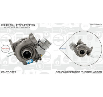 Dmychadlo, plnění OES PARTS ES-07-0379