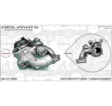 Dmychadlo, plnění OES PARTS ES-07-0591