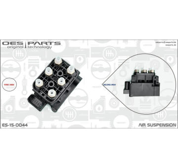 Ventil, pneumatický systém OES PARTS ES-15-0044