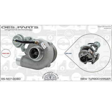 Dmychadlo, plnění OES PARTS ES-N07-0080