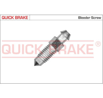 Odvětrávací żroub/ventil, brzdový válec kola QUICK BRAKE 0053X