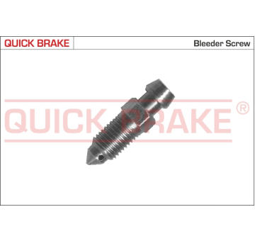 Odvětrávací żroub/ventil, brzdový válec kola QUICK BRAKE 0093