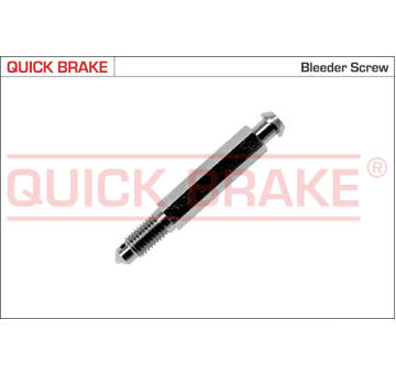 Odvzdużňovacia skrutka/ventil, brzdový valček QUICK BRAKE 0094