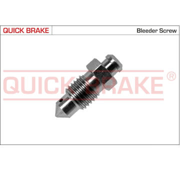 Odvětrávací żroub/ventil, brzdový třmen QUICK BRAKE 0101