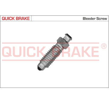 Odvětrávací żroub/ventil, brzdový třmen QUICK BRAKE 0123