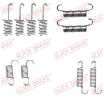 Sada prislusenstvi, parkovaci brzdove celisti QUICK BRAKE 105-0004