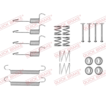 Sada příslušenství, parkovací brzdové čelisti QUICK BRAKE 105-0008