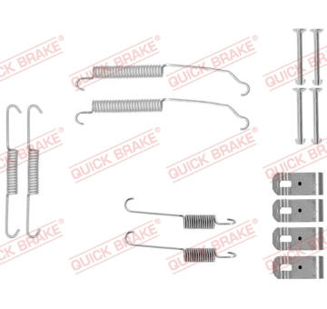 Sada příslušenství, brzdové čelisti QUICK BRAKE 105-0015