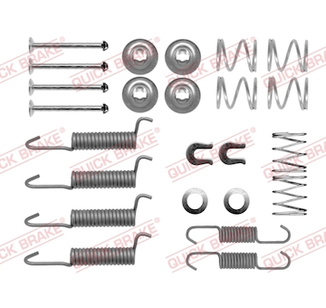 Sada prislusenstvi, parkovaci brzdove celisti QUICK BRAKE 105-0016