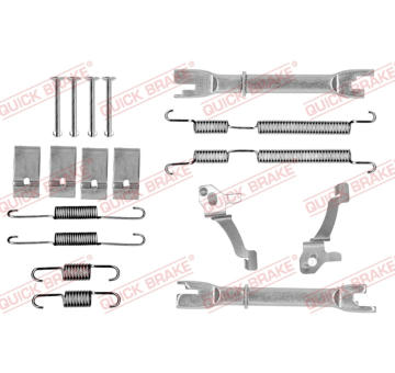 Sada příslušenství, brzdové čelisti QUICK BRAKE 105-0017S