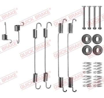 Sada příslušenství, brzdové čelisti QUICK BRAKE 105-0021