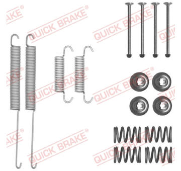 Sada příslušenství, brzdové čelisti QUICK BRAKE 105-0026