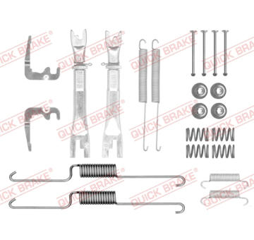 Sada príslużenstva brzdovej čeľuste QUICK BRAKE 105-0026X-02S