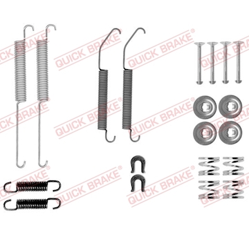 Sada příslušenství, brzdové čelisti QUICK BRAKE 105-0033